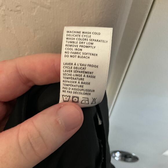 Royal Robbins Black Straight Leg Hiking Gorpcore Outdoor Pants - Size 16 - Picture 9 of 9